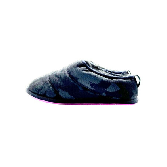 Sorel Go Bodega Run Slipper Black/Gray Camo Pink Sole Women's 5 NWOB - Picture 1 of 7